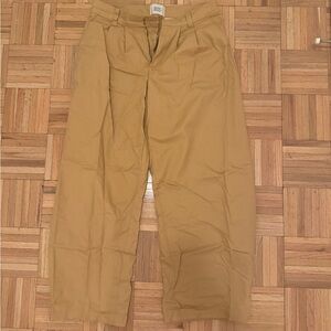 BDG wide leg pants in Camel